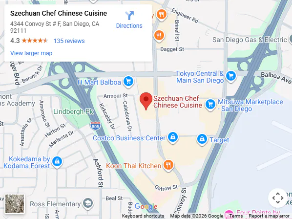 Location, 4344 Convoy St # F, San Diego, CA 92111